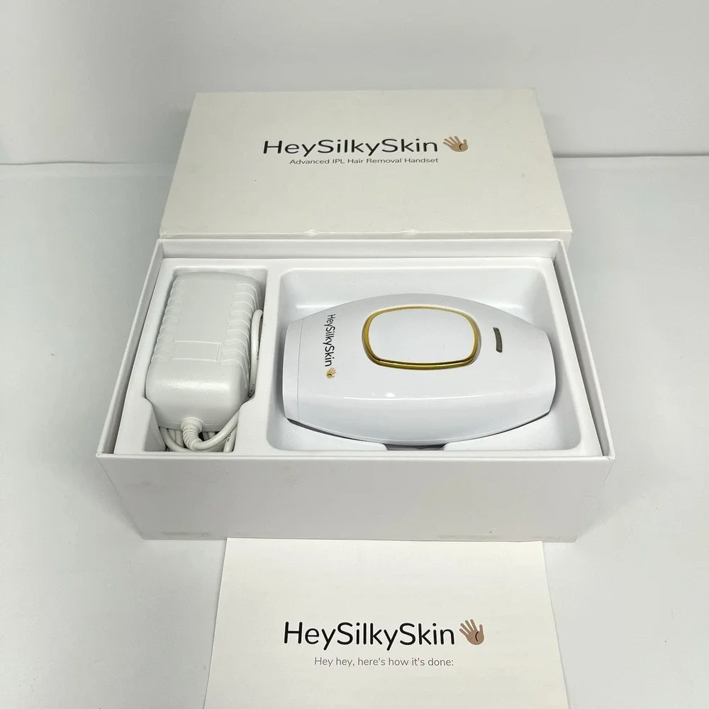 HeySilkySkin Advanced IPL Hair Removal Handset At Home Laser hair Reduction